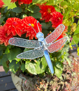 Dragonfly Garden Stake